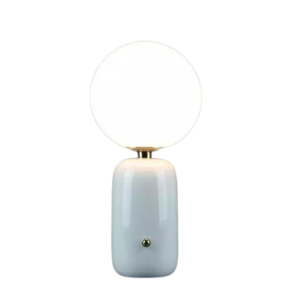 RaisoGlow Minimalist Table Lamp – Modern Ambient Light for Bedroom, Living Room & Office