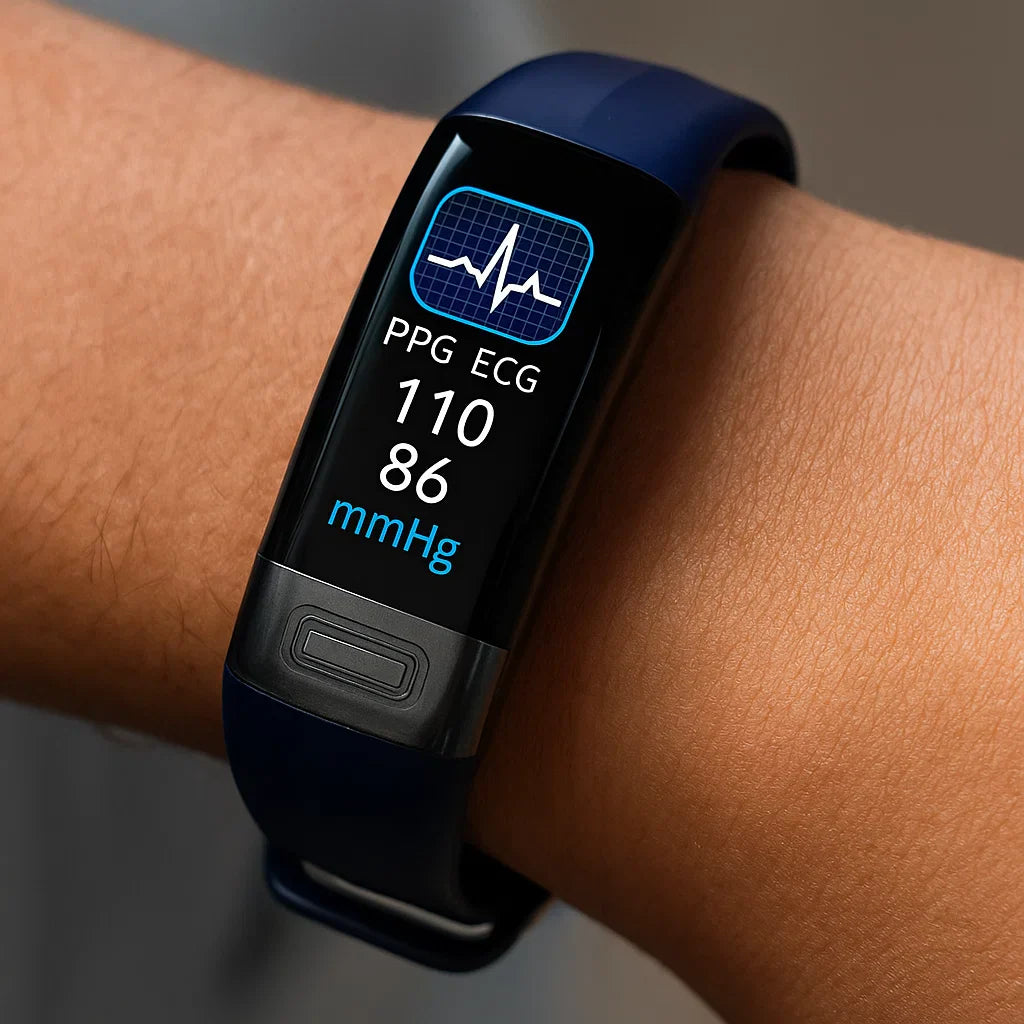 VitaPulse Pro – Smartwatch with ECG & Blood Pressure Tracking