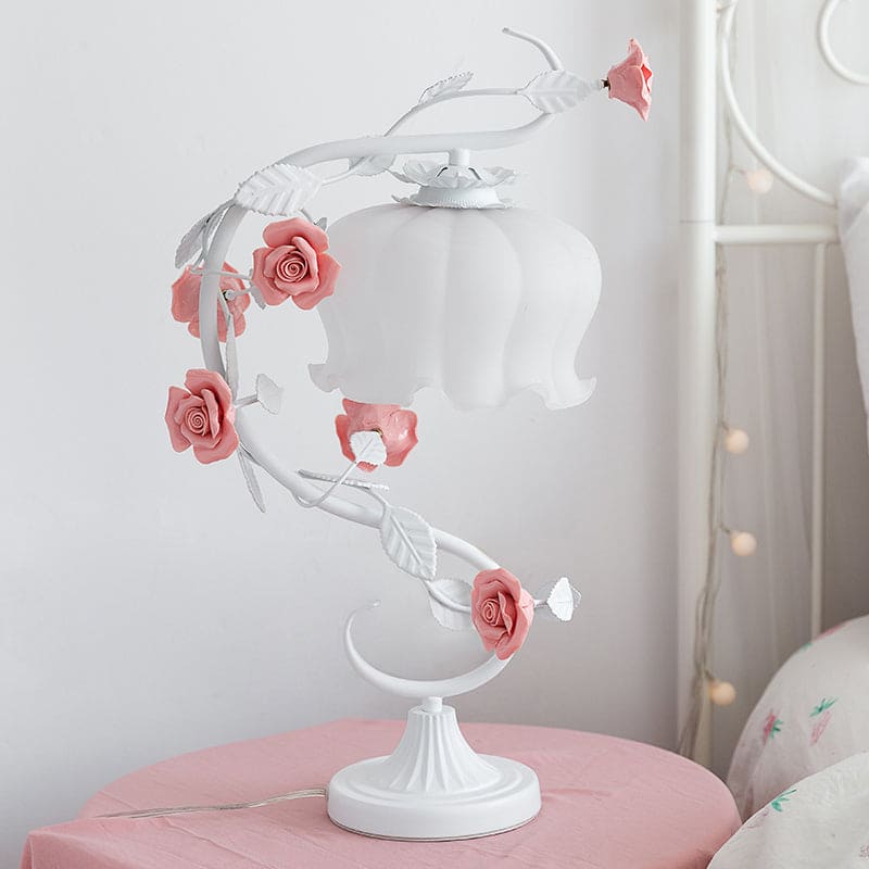 Floral Rose Table Lamp