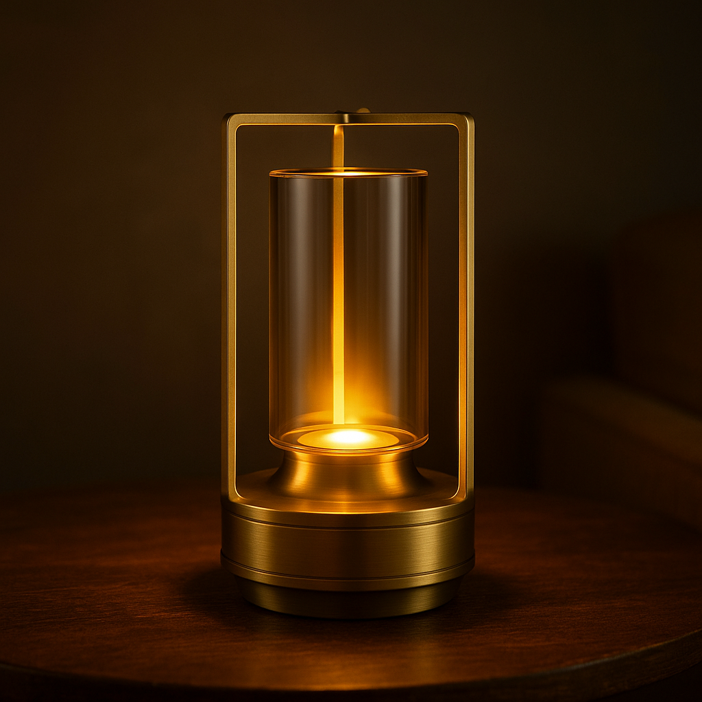 Elysia Glow Lamp – Cordless, Dimmable LED with Touch Control
