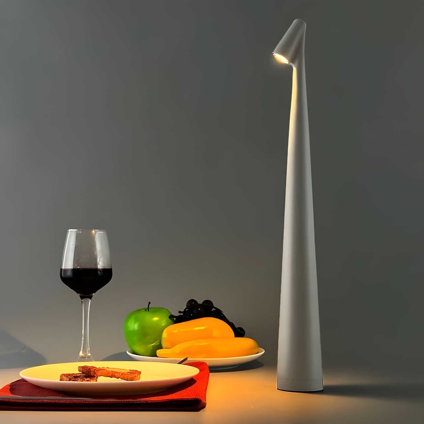 Cordless LED Table Lamp – Slim Rechargeable Light with Adjustable Brightness