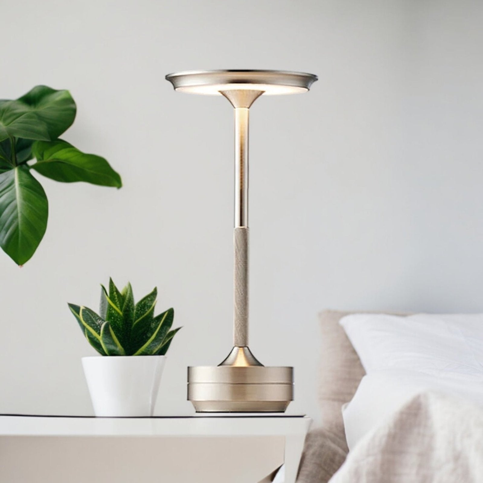 Rechargeable LED Table Lamp – Touch Control Dimmable Night Light