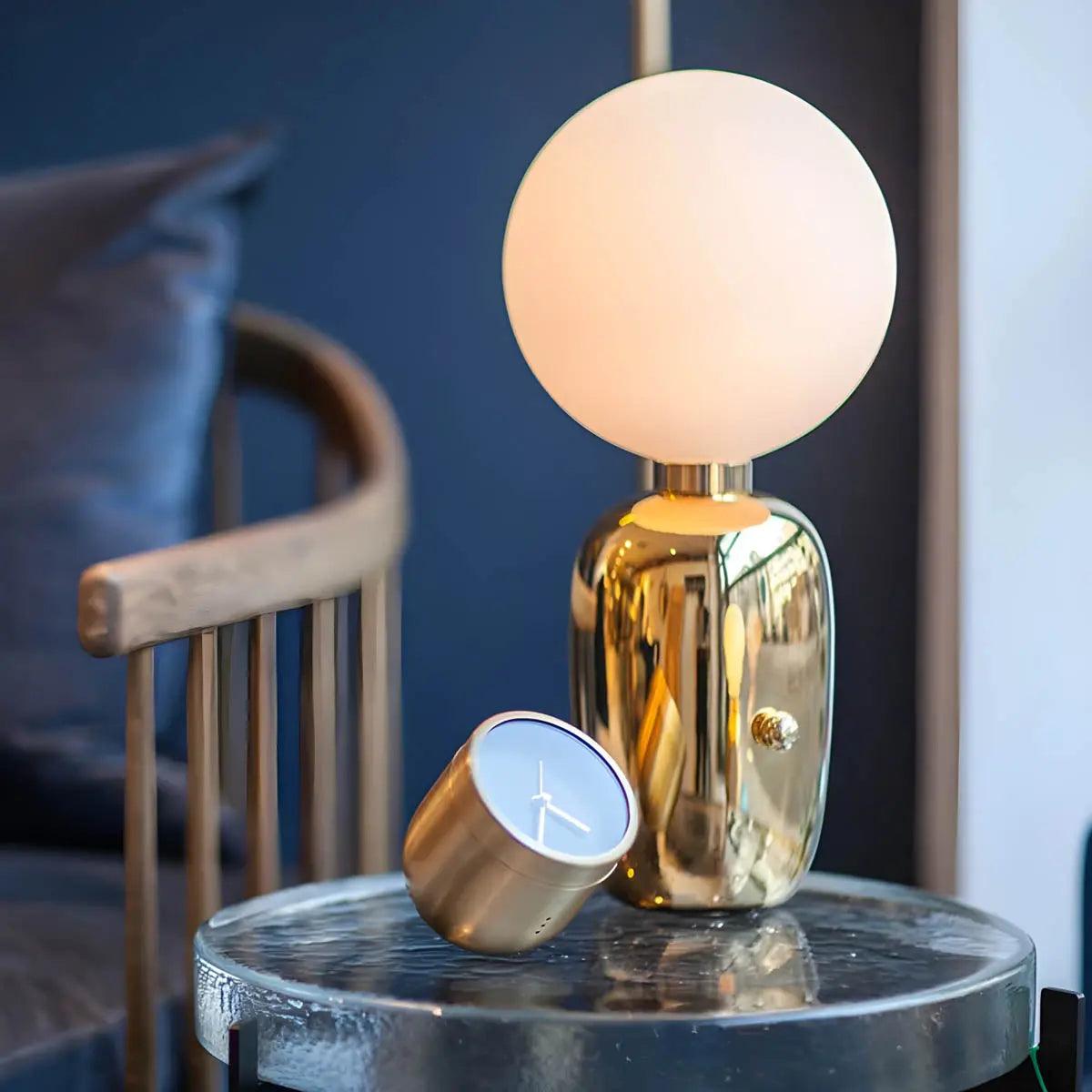 Aurora Essence Table Lamp – Modern Glass & Metal Table Light