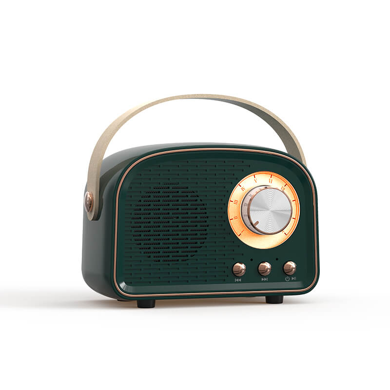 EchoRetro Mini – Vintage-Inspired Bluetooth Speaker